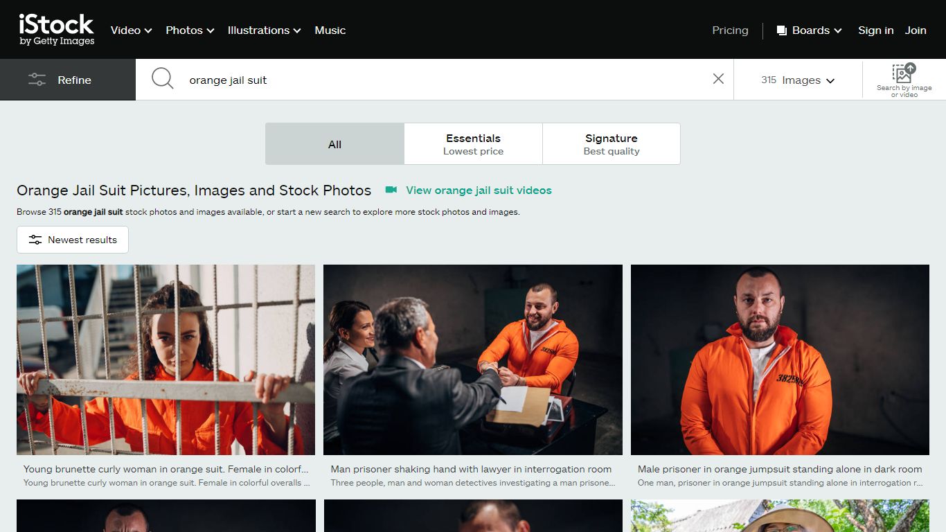 Orange Jail Suit Pictures, Images and Stock Photos